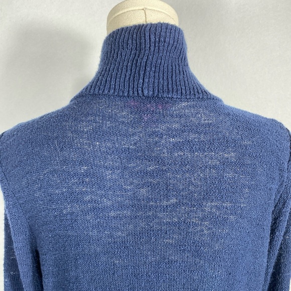 Lilly Pulitzer Amalie Navy Blue Open Front Cardigan size medium - Picture 6 of 15